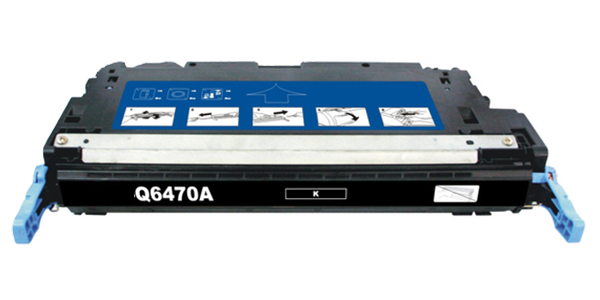 Muadil HP Q6470A-501A (CP3505-3600-3800) Siyah Toner