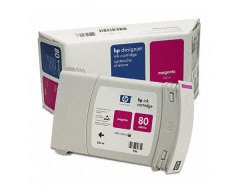 HP 80 (C4847A) Orjinal Kırmızı (Magenta) İnkJet Mürekkep Kartuşu