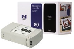 HP 80 (C4871A) Orjinal Siyah (Black) İnkJet Mürekkep Kartuşu