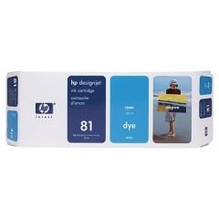 HP 81 (C4931A) Orjinal Mavi (Cyan) İnkJet Mürekkep Kartuşu