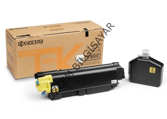 Kyocera TK-5270Y (M6230-M6630-P6230) Orjinal Sarı Toner