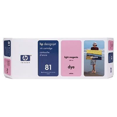 HP 81 (C4935A) Orjinal Açık Kırmızı (Light Magenta) İnkJet Mürekkep Kartuşu