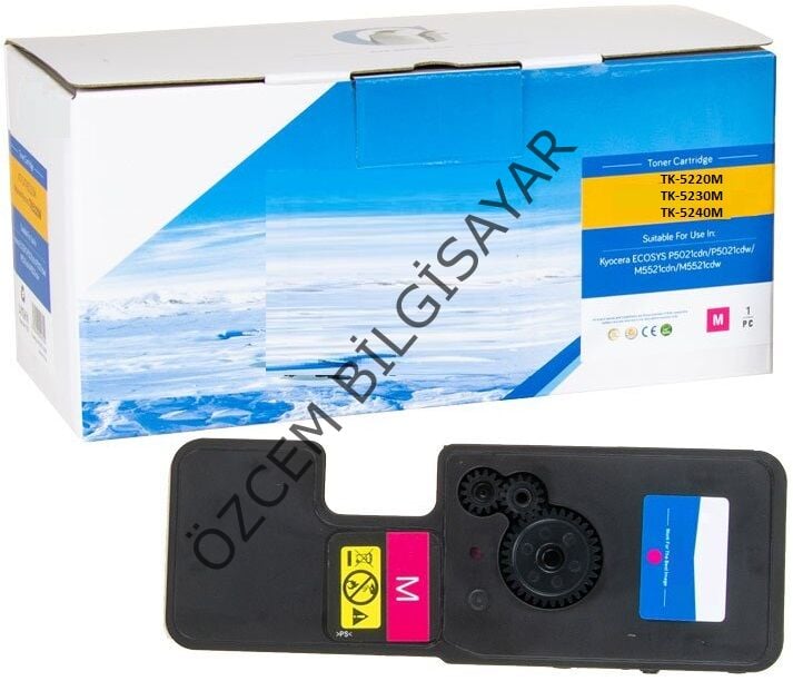 Kyocera TK-5220M (M5521-P5021) Muadil Kırmızı Toner