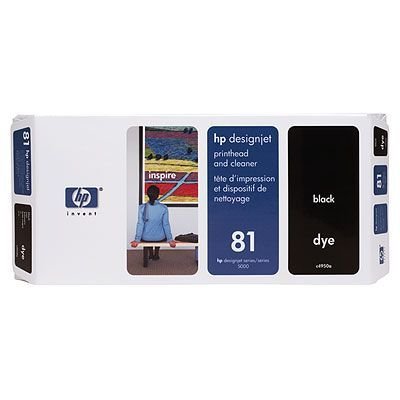 HP 81 (C4950A) Orjinal Siyah (Black) Baskı Kafası ve Baskı Kafası Temizleyicisi
