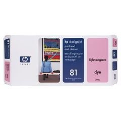 HP 81 (C4955A) Orjinal Açık Kırmızı (Light Magenta) Baskı Kafası ve Baskı Kafası Temizleyicisi