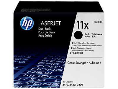 HP Q6511XD-11X (2400-2410-2420-2430) Orjinal Siyah Toner