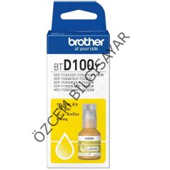 Brother BTD100Y (DCP-T230/DCP-T236/DCP-T430/DCP-T436/DCP-T530/DCP-T535/DCP-T536/DCP-T730/DCP-T830/MFC-T930/MFC-T935) Orjinal Sarı Murekkep