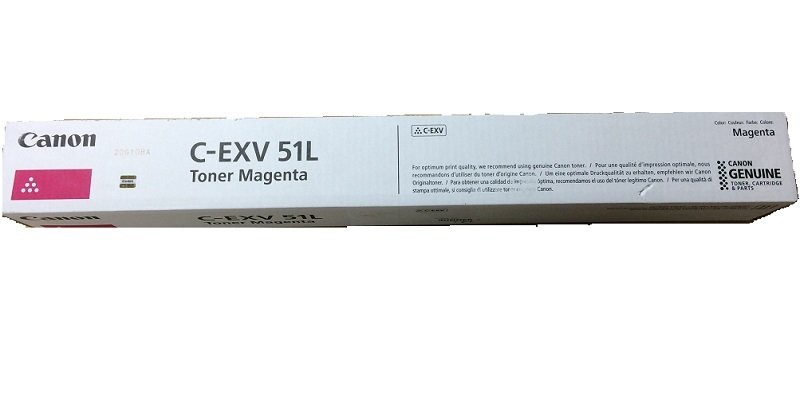 Canon C-EXV 51L M (IR C5500-C5535-C5540-C5550-C5560) Orjinal Kırmızı Toner