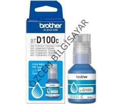 Brother BTD100C (DCP-T230/DCP-T236/DCP-T430/DCP-T436/DCP-T530/DCP-T535/DCP-T536/DCP-T730/DCP-T830/MFC-T930/MFC-T935) Orjinal Mavi Murekkep