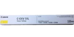 Canon C-EXV 51L Y (IR C5500-C5535-C5540-C5550-C5560) Orjinal Sarı Toner