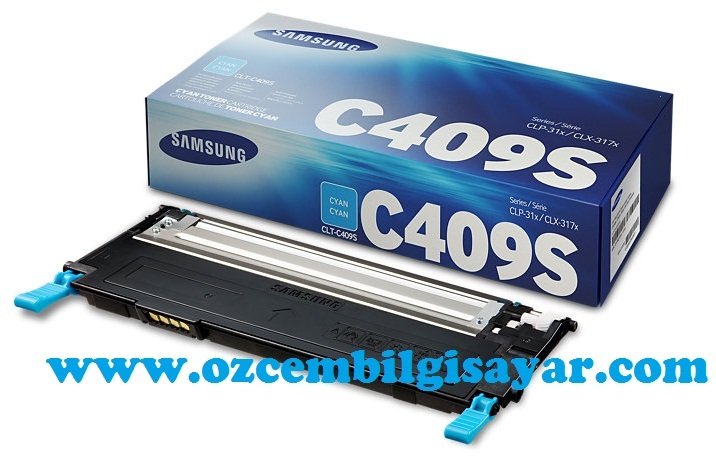 Samsung CLP-310/CLP-315/CLX-3170/CLX-3175 (CLT-C409S) Orjinal Mavi (Cyan) Toner