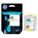 HP 82 (CH568A) Orjinal Sarı (Yellow) İnkJet Mürekkep Kartuşu
