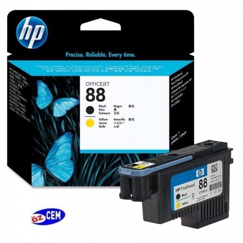 HP 88 (C9381A) Orjinal Siyah ve Sarı Officejet Baskı Kafası