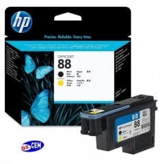 HP 88 (C9381A) Orjinal Siyah ve Sarı Officejet Baskı Kafası