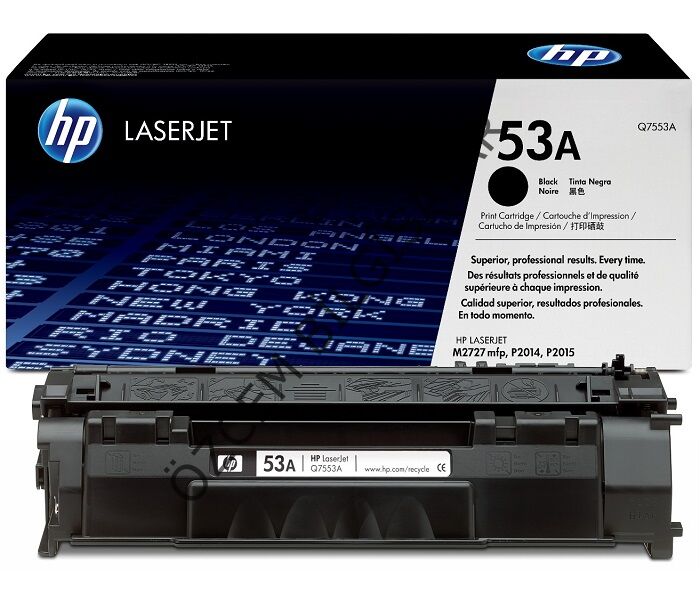 HP Q7553A-53A (P2010/P2011/P2012/P2013/P2014/P2015/M2727) Orjinal Siyah Toner