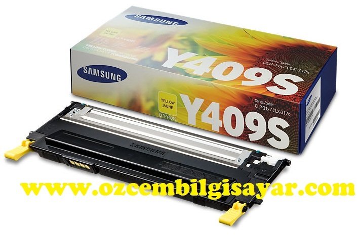 Samsung CLP-310/CLP-315/CLX-3170/CLX-3175 (CLT-Y409S) Orjinal Sarı (Yellow) Toner