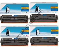 Canon CRG-054 (LBP620-LBP621-LBP622-LBP623-LBP640-MF640-MF641-MF642-MF643-MF644-MF645) Muadil Multipack Toner (1 Takım)