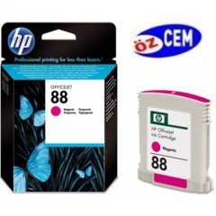 HP 88 (C9387AE) Orjinal Kırmızı (Magenta) İnkJet Mürekkep Kartuşu