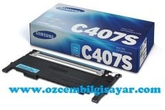 Samsung CLP-320/CLP-325/CLX-3185 (CLT-C407S) Orjinal Mavi (Cyan) Toner
