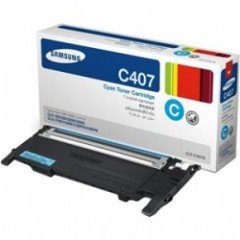 Samsung CLP-320/CLP-325/CLX-3185 (CLT-C407S) Orjinal Mavi (Cyan) Toner