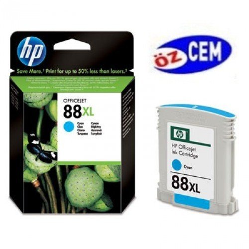 HP 88XL (C9391AE) Orjinal Mavi (Cyan) İnkJet Mürekkep Kartuşu