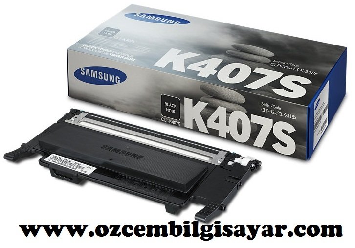 Samsung CLP-320/CLP-325/CLX-3185 (CLT-K407S) Orjinal Siyah (Black) Toner
