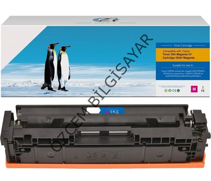 Canon CRG-054 (LBP620-LBP621-LBP622-LBP623-LBP640-MF640-MF641-MF642-MF643-MF644-MF645) Muadil Kırmızı Toner