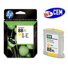 HP 88XL (C9393AE) Orjinal Sarı (Yellow) İnkJet Mürekkep Kartuşu