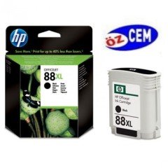 HP 88XL (C9396AE) Orjinal Siyah (Black) İnkJet Mürekkep Kartuşu