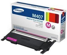 Samsung CLP-320/CLP-325/CLX-3185 (CLT-M407S) Orjinal Kırmızı (Magenta) Toner