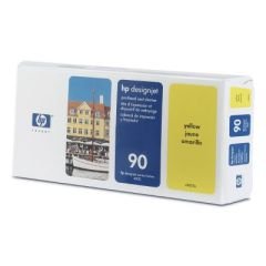 HP 90 (C5057A) Orjinal Sarı Baskı Kafası ve Baskı Kafası Temizleyicisi