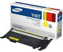 Samsung CLP-320/CLP-325/CLX-3185 (CLT-Y407S) Orjinal Sarı (Yellow) Toner