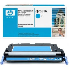 HP Q7581A-503A (CP3505-3800) Orjinal Mavi Toner