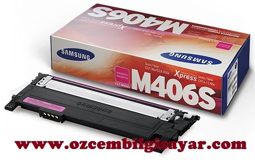 Samsung CLP-360/CLP-365/CLX-3300/CLX-3305/SL-C410/SL-C460 (CLT-M406S) Orjinal Kırmızı Toner