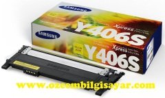 Boş Samsung CLP-360/CLP-365/CLX-3300/CLX-3305/SL-C410/SL-C460 (CLT-Y406S) Sarı Toner Satış