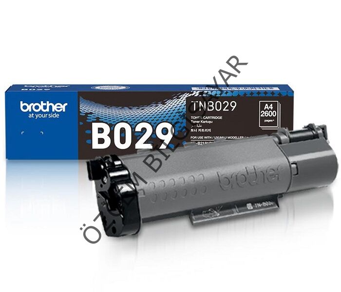 Brother TNB029 (HL-B2181/MFC-B7811) Orjinal Siyah Toner