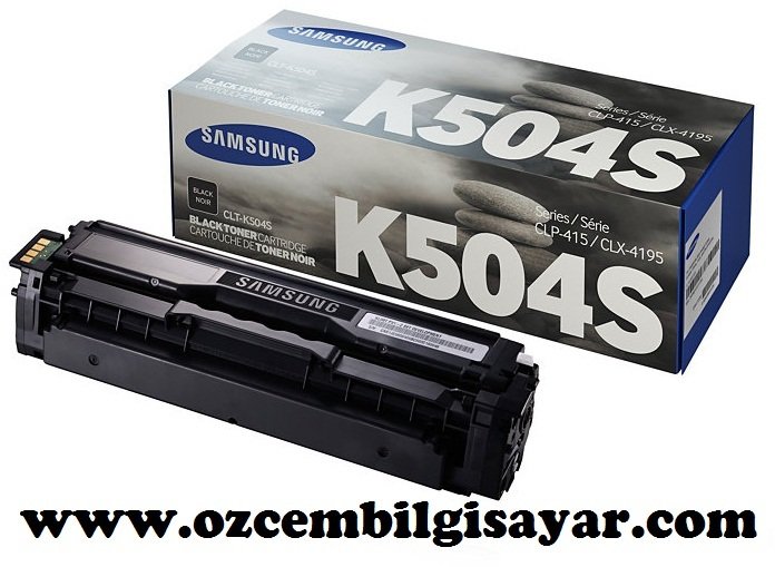 Samsung CLP-415/CLP-470/CLP-475/CLX-4170/CLX-4195 (CLT-K504S) Orjinal Siyah (Black) Toner