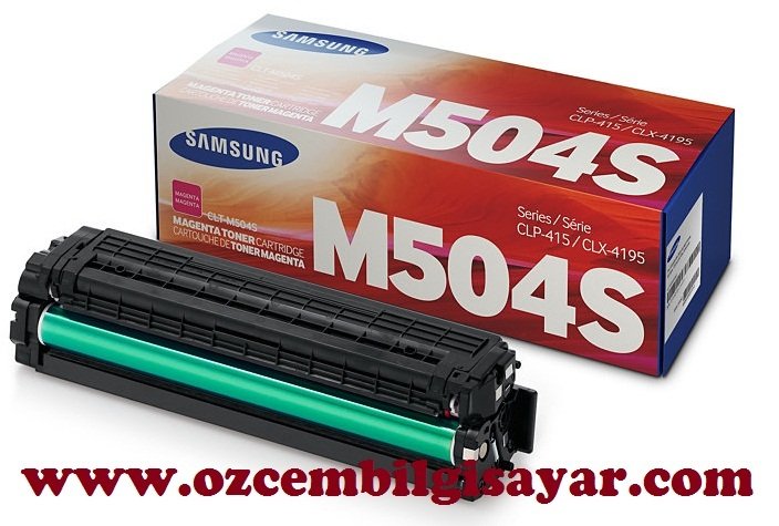 Boş Samsung CLP-415/CLP-470/CLP-475/CLX-4170/CLX-4195 (CLT-M504S) Kırmızı (Magenta) Toner Satış