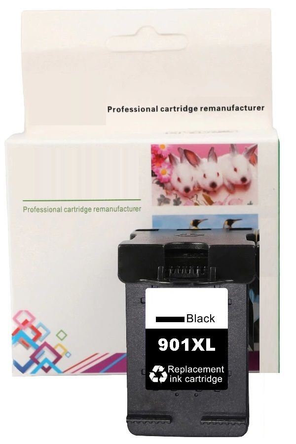 HP 901XL-CC654AE (J4524-J4540-J4550-J4580-J4624-J4660-J4680-4500) Muadil Siyah Kartuşu