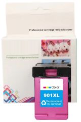 HP 901XL-CC656AE (J4524-J4540-J4550-J4580-J4624-J4660-J4680-4500) Muadil Renkli Kartuşu